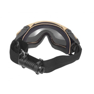 Protective goggle with Built-In Anti-Fog Fan - Dark Earth [FMA]